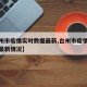 【台州市疫情实时数据最新,台州市疫情实时数据最新情况】